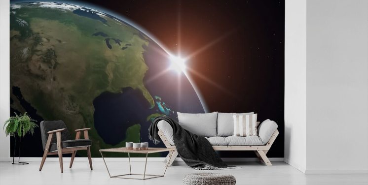 North America from Space Planet Wallpaper
