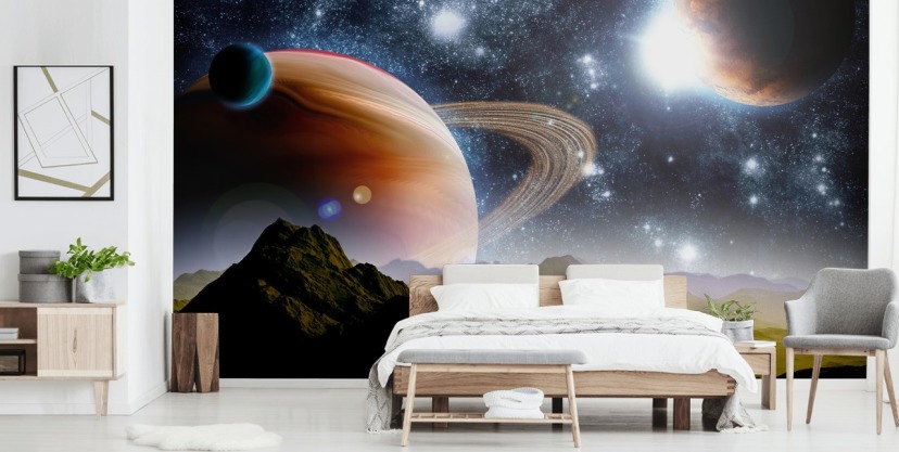 Space Wallpaper Galaxy Wall Murals | Wallsauce US