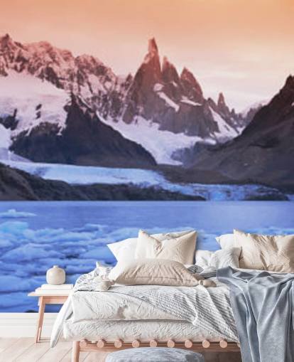 icy waters and snowy mountains wallpaper icy waters and snowy mountains wallpaper