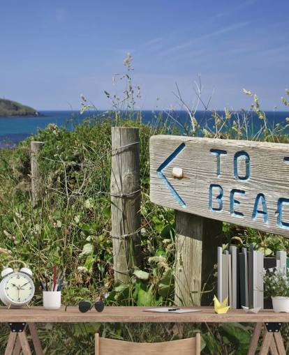 Log til stranden Wallpaper Log til stranden Wallpaper