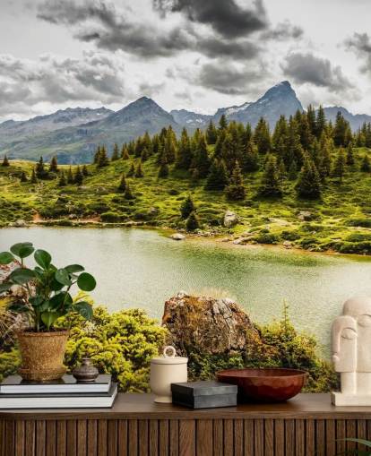 Sjö och Bergsmur Sjö och Bergsmur