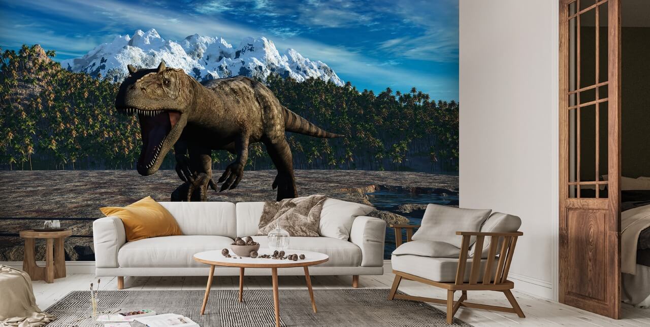 Allosaurus Wall Mural | Wallsauce UK