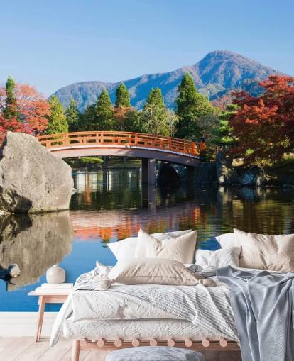 oriental style garden wallpaper oriental style garden wallpaper