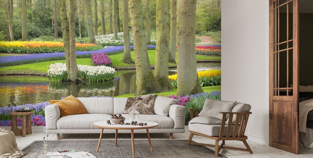 Keukenhof Gardens Wall Mural | Wallsauce UK