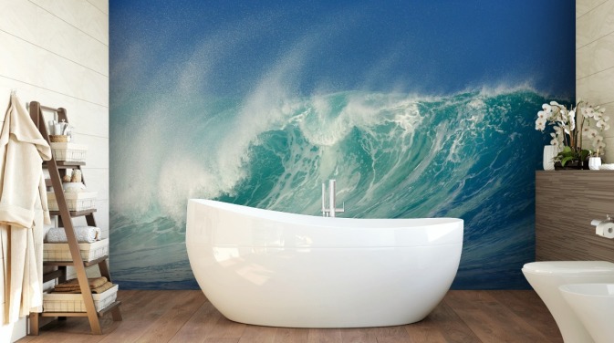 Big Wave behang