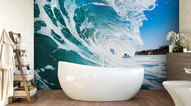 Bathroom Wallpaper Murals | Wallsauce US