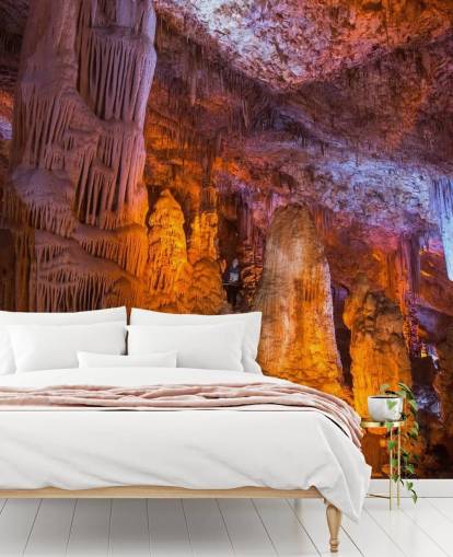 Stalactite in Cave Wallpaper Stalactite in Cave Wallpaper