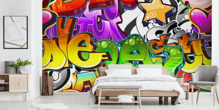 Graffiti Wallpaper & Street Art Wall Murals | Wallsauce US