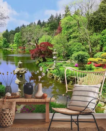 tuinbehang in oosterse stijl tuinbehang in oosterse stijl