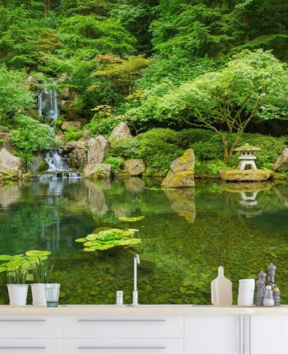 Japanese Garden Wall Mural Japanese Garden Wall Mural