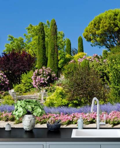 Papel de parede Flowery Garden Papel de parede Flowery Garden