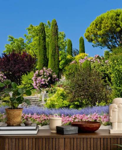 Papel de parede Flowery Garden Papel de parede Flowery Garden