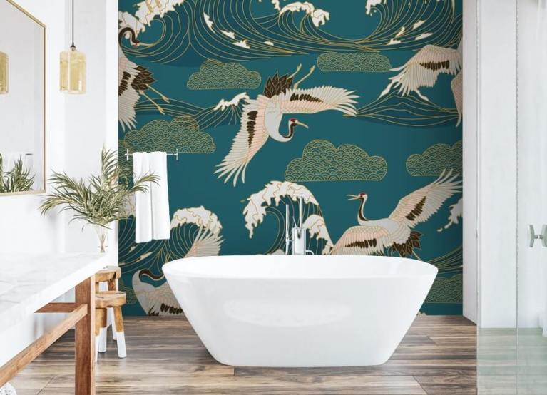 Bathroom Wallpaper Murals | Wallsauce US