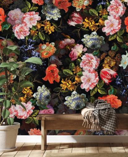 mix of colourful flowers wallpaper mix of colourful flowers wallpaper