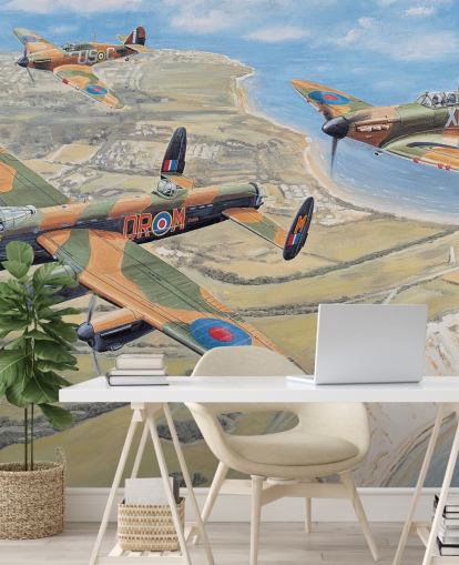 spitfires flying over dover wallpaper spitfires flying over dover wallpaper