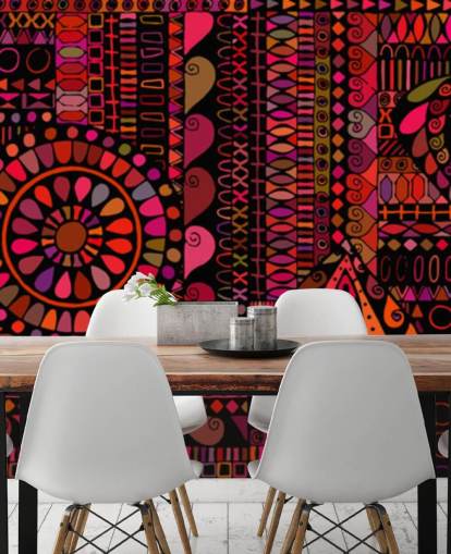 Warm Tribal Tones Tribal Wallpaper Warm Tribal Tones Tribal Wallpaper