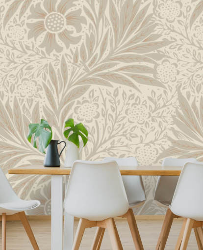 pink marigold wallpaper by William Morris pink marigold wallpaper by William Morris