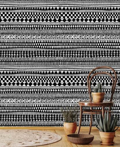 horizontal black and white lines of pattern wallpaper horizontal black and white lines of pattern wallpaper