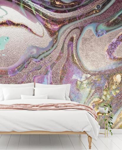 lilac, pink, gold geode wallpaper lilac, pink, gold geode wallpaper