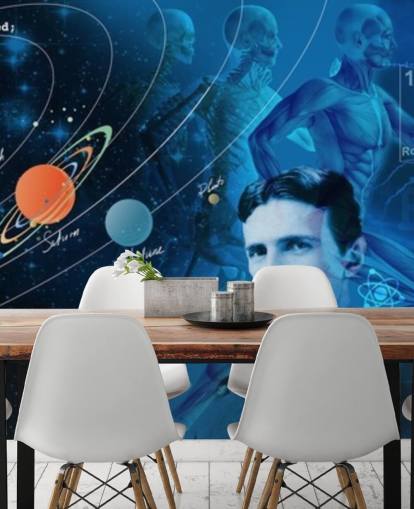 fresque murale de classe personnalisable appelée Amazing Science Panoramic pour les écoles fresque murale de classe personnalisable appelée Amazing Science Panoramic pour les écoles