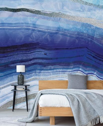 dark blue, light blue and silver geode wallpaper dark blue, light blue and silver geode wallpaper