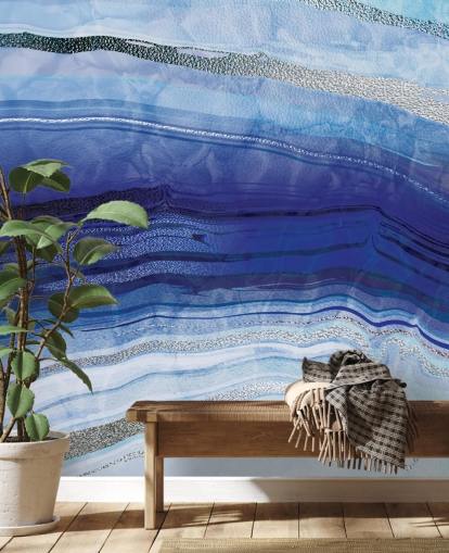 dark blue, light blue and silver geode wallpaper dark blue, light blue and silver geode wallpaper