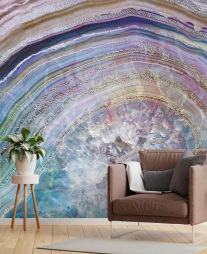 purple and blue geode wallpaper purple and blue geode wallpaper