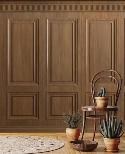 brown wooden panel wallpaper murals called Vintage Oak Wood Panels for hallways brown wooden panel wallpaper murals called Vintage Oak Wood Panels for hallways