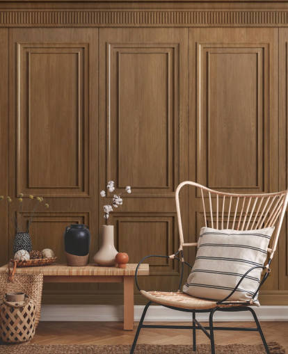 brown wooden panel wallpaper murals called Vintage Oak Wood Panels for hallways brown wooden panel wallpaper murals called Vintage Oak Wood Panels for hallways