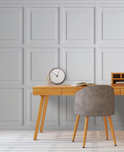 wit gekleurd houten paneelbehang wit gekleurd houten paneelbehang