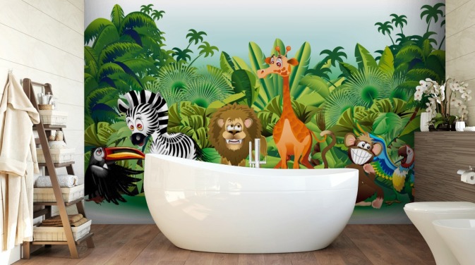 Afrikanische Tiere Tapete