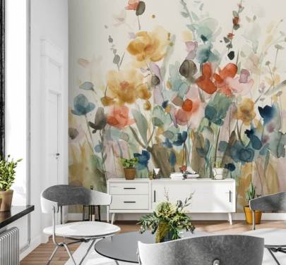 Floral Wallpaper and Flower Wall Murals | Wallsauce UK