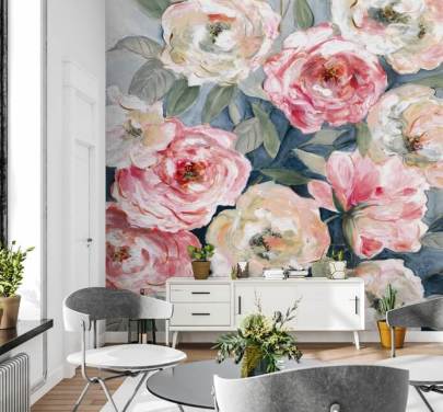 Rose Wallpaper & Wall Murals | Wallsauce UK