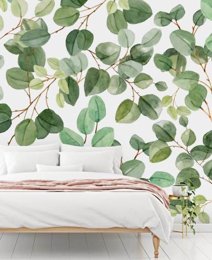 grønne blad tapet grønne blad tapet