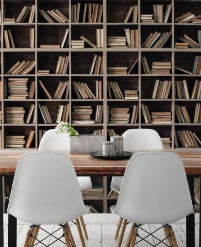 dark beige and brown bookshelves wallpaper dark beige and brown bookshelves wallpaper