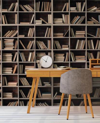 dark beige and brown bookshelves wallpaper dark beige and brown bookshelves wallpaper