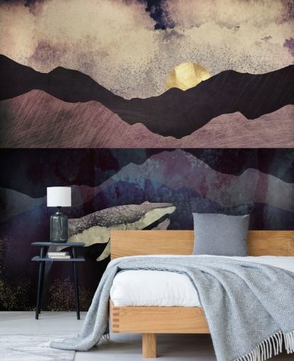 dark purple, black and blue whale and calf wallpaper dark purple, black and blue whale and calf wallpaper