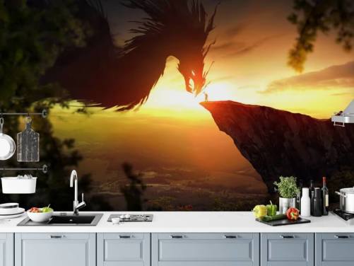 Dragon Keeper Dragon Wall Mural