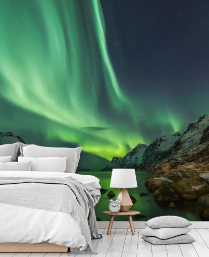 Papel de Parede Aurora Borealis in Tromsø Papel de Parede Aurora Borealis in Tromsø