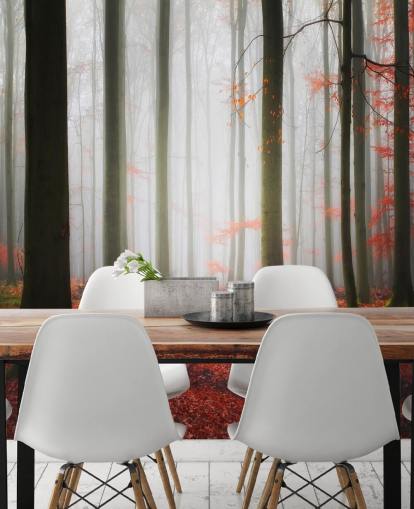 Herbst Wald-Tapete Herbst Wald-Tapete