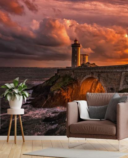 Papier Peint Fresque Phare du Papier Peint Fresque Phare du