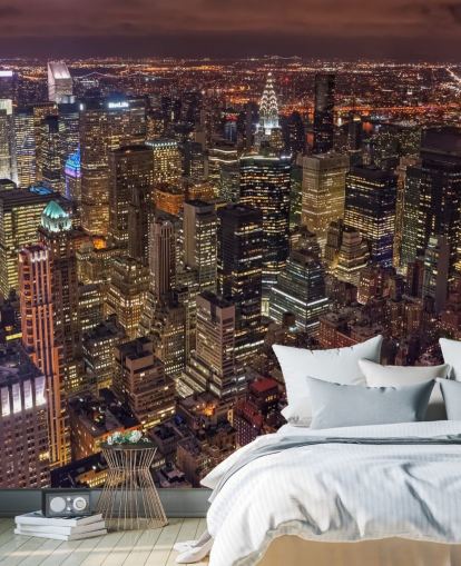 New York Mural Wallpaper New York Mural Wallpaper