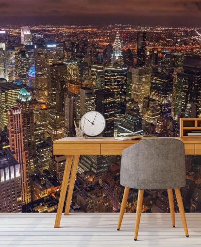 New York Mural Wallpaper New York Mural Wallpaper