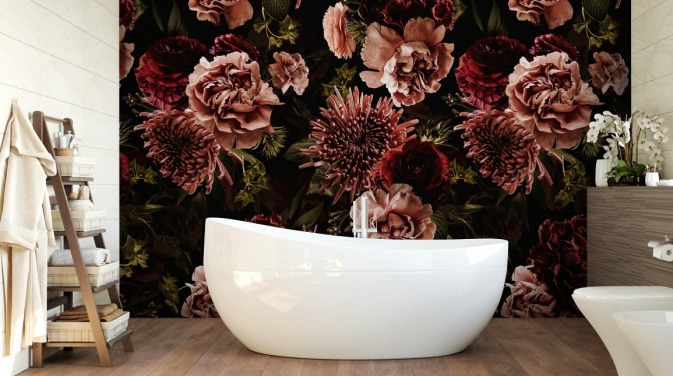 Rose Wallpaper & Wall Murals | Wallsauce UK