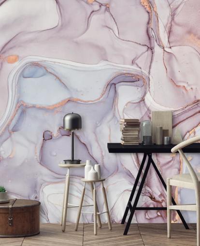 lila och rosa marmor med roséguld nyanser tapeter lila och rosa marmor med roséguld nyanser tapeter