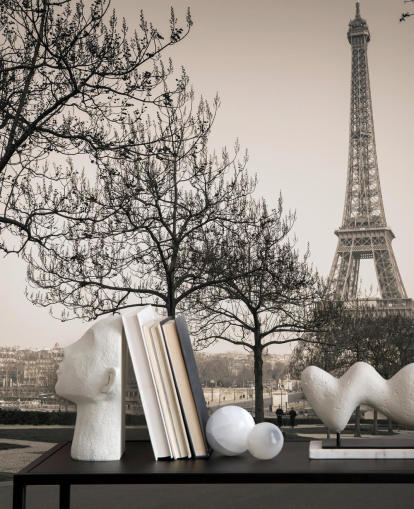 sort og hvid eiffeltårnet tapet sort og hvid eiffeltårnet tapet