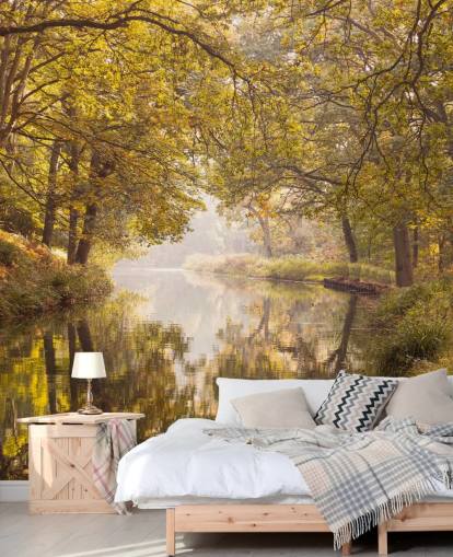 efterår skov og kanal tapet efterår skov og kanal tapet