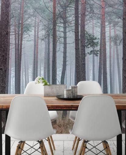 misty forest wallpaper misty forest wallpaper