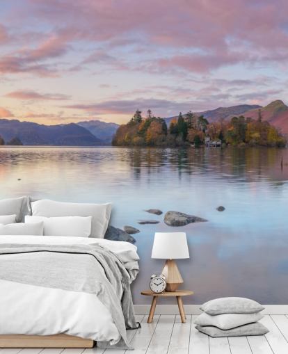 Lake Surrounded by Mountains Lake Surrounded by Mountains