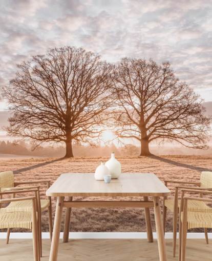 Trær i en eng Trær i en eng